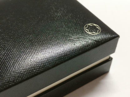 Montblanc Mont Blanc Black Empty Box Small Jewelry Accessory Box F/S (BX003) *F