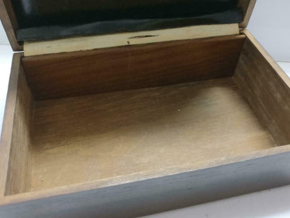 Rare Vintage Titoni Watch Wooden Empty Box Cosmo-99 (BX024)