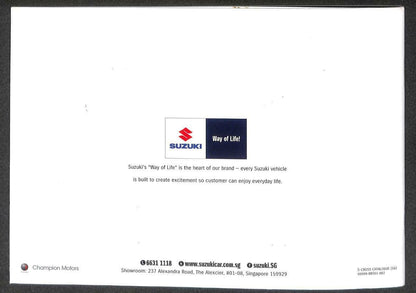 Suzuki Singapore Car Catalogue S.Cross Model M027