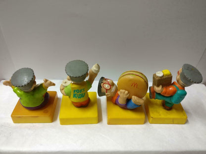 Singapore McDonalds Mr. Kiasu Burger Fries Figure Toys x7 Lot F/S (FTY015) *30