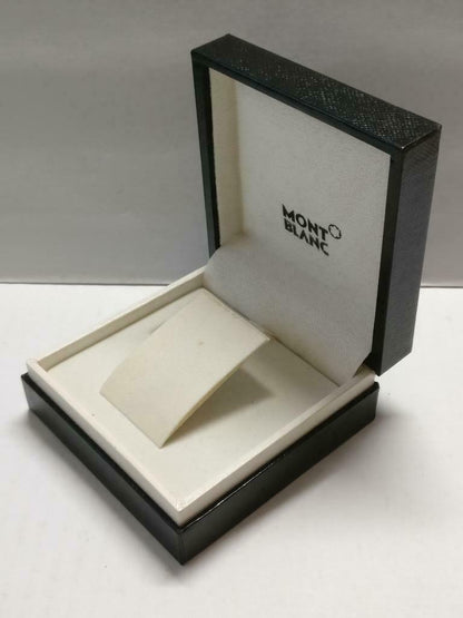 Montblanc Mont Blanc Black Empty Box Small Jewelry Accessory Box F/S (BX003) *F