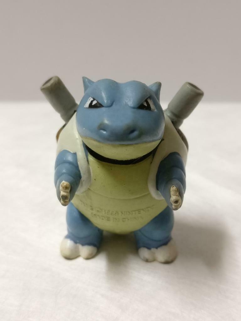 Japan Nintendo 任天堂 Pokemon Blastoise 1.57" Mini PVC Toy Figure F/S (FTY060) *15