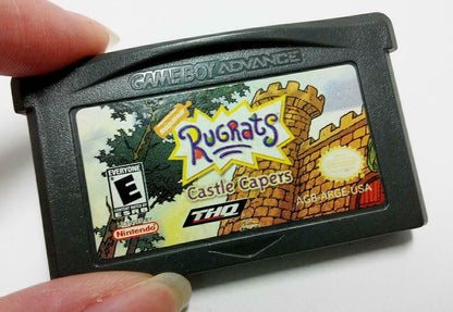 Nintendo Game Boy Advance RugRats Castle Capers Japan Game Cartridge F/S (A475)