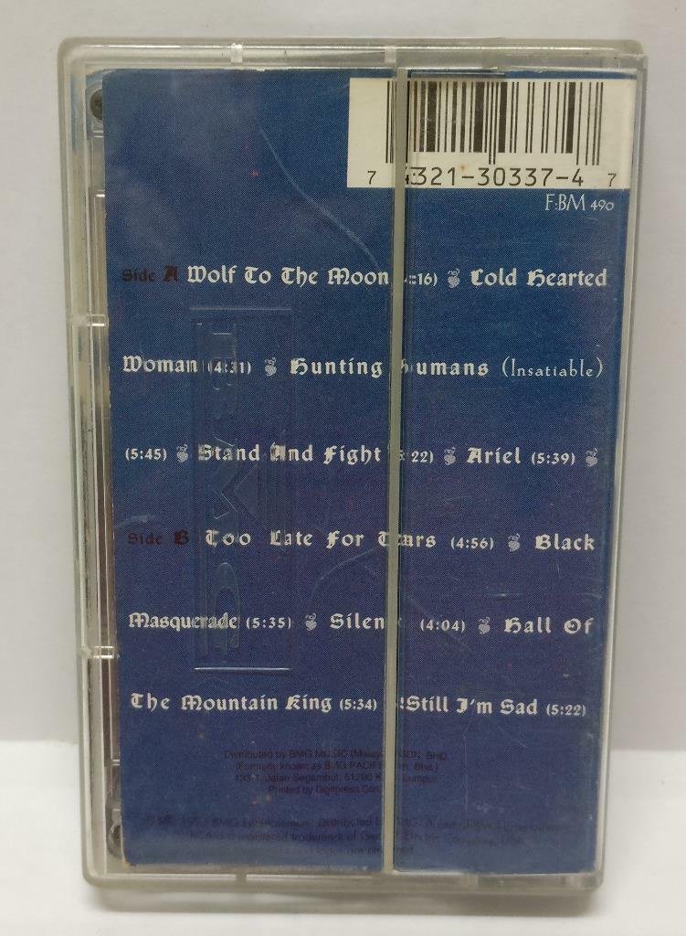 Rainbow Ritchie Backmore's BMG 1995 Rare Malaysia Cassette (CT218)
