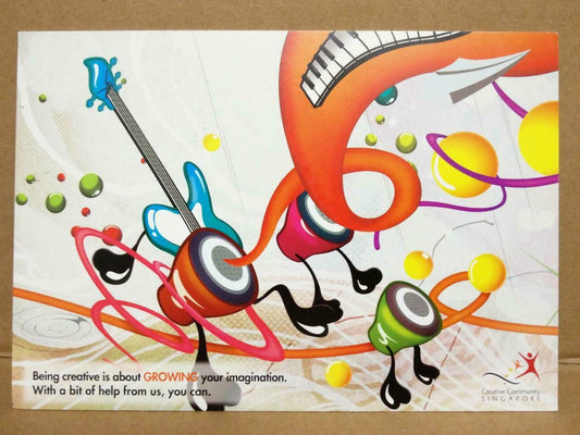 LUCKYPIGEON Creative Community Singapore ZoCard Ad Postcard (C2082)