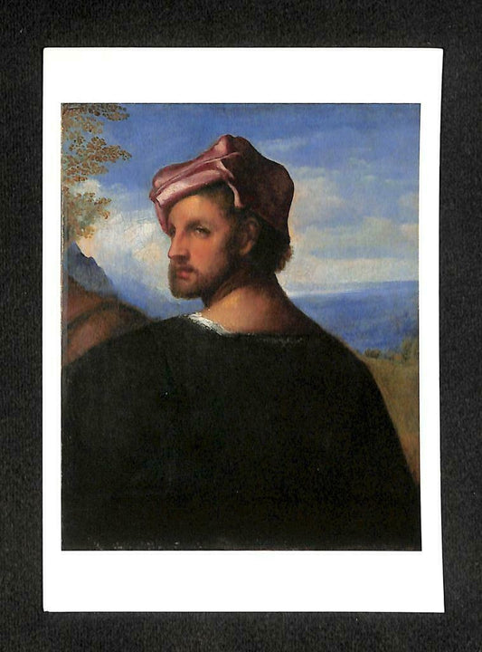LUCKYPIGEON Giorgio da Castelfranco Giorgione Head of a Man Postcard (C1767)
