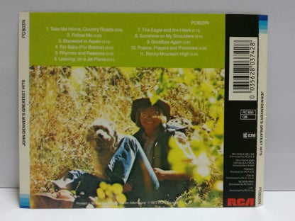 John Denver Greatest Hits 1973 Rare Germany English CD (CDS174)