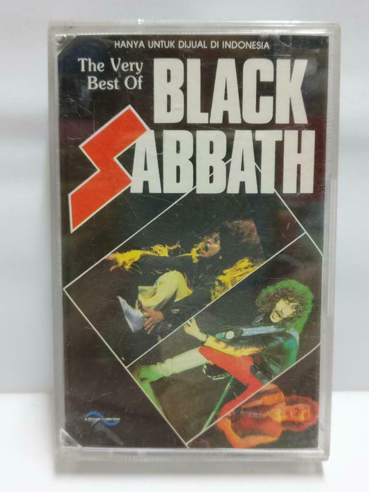 The Very Best Of Black Sabbath 1993 Rare Indonesia Only English Cassette CT470