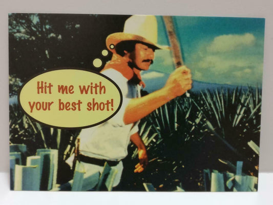 LUCKYPIGEON888 Farmer Agave Plant Terquila 1999 Singapore Ad Postcard (E0322)