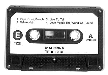 Rare Sexy Madonna True Blue Papa Don't Preach Singapore English Cassette CT888