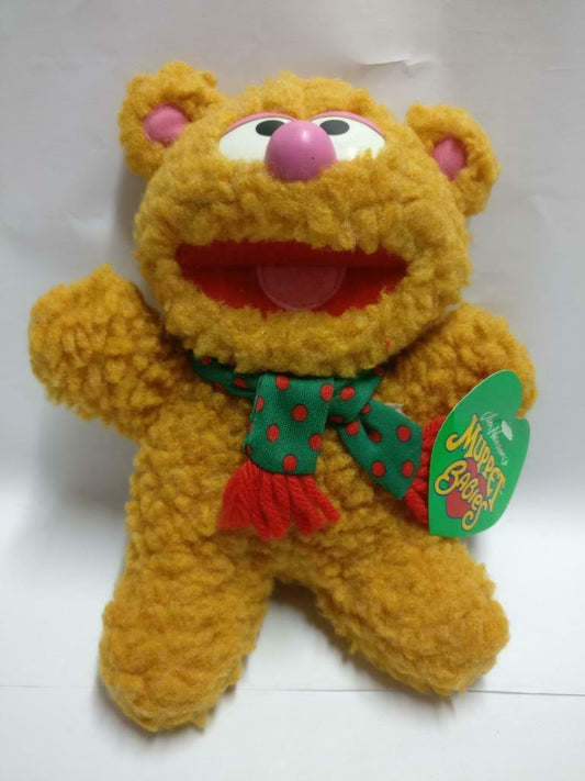 Vintage McDonald's X'mas Muppet Babies Fozzie 1994 Plush Soft Toy F/S (PTY094)