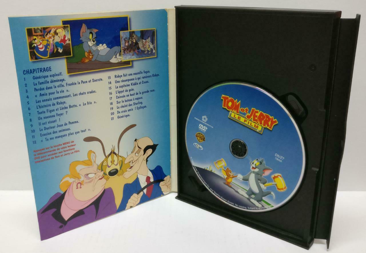 LK888 Tom & Jerry Cartoon In French Language Movie Rare DVD (DVD038)