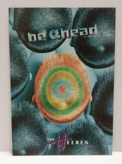 LUCKYPIGEON888 The Heeren Men Crew Cut Hairstyles Singapore Ad Postcard (E0301)