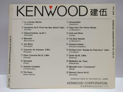 Various Artists Bizet J.S.Bach J.Strauss II Brahms Kenwood Japan Demon CD CDS291