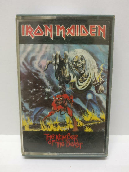 Iron Maiden The Number Of The Beast 1982 Rare Singapore Cassette  CT191