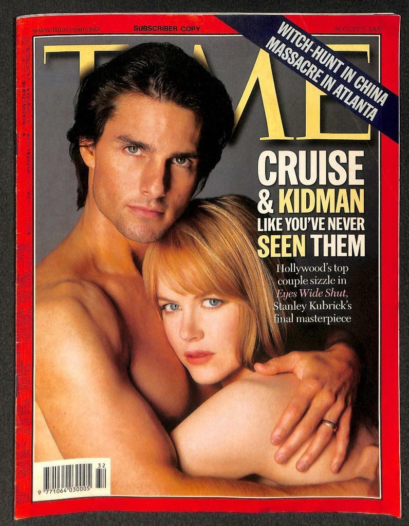Singapore TIME Magazine Tom Cruise Nicole Kidman Eyes Wide Shut Movie 1999 M013