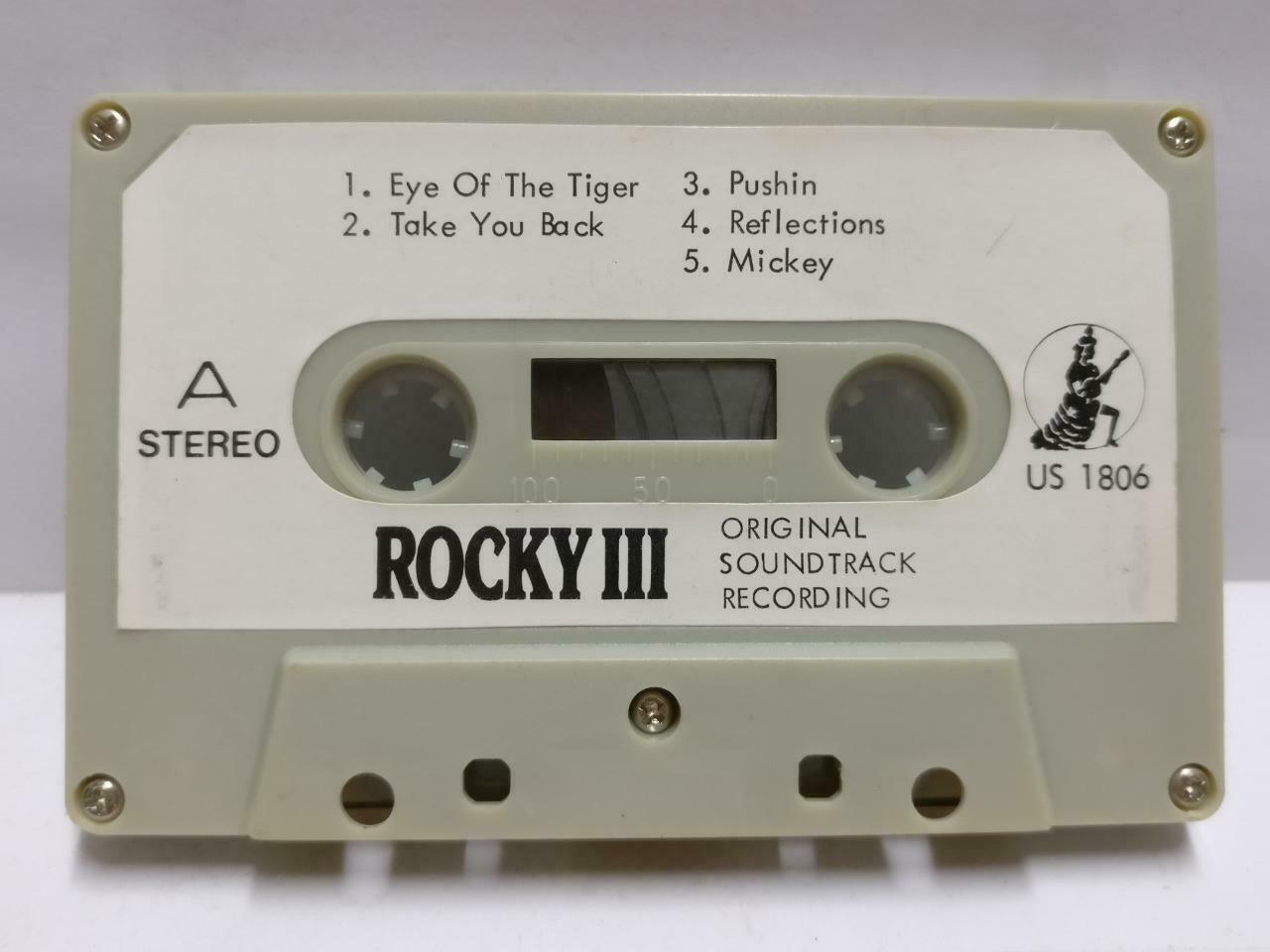 Movie OST Rocky 3 Sylvester Stallone Mega Rare Singapore English Cassette CT545