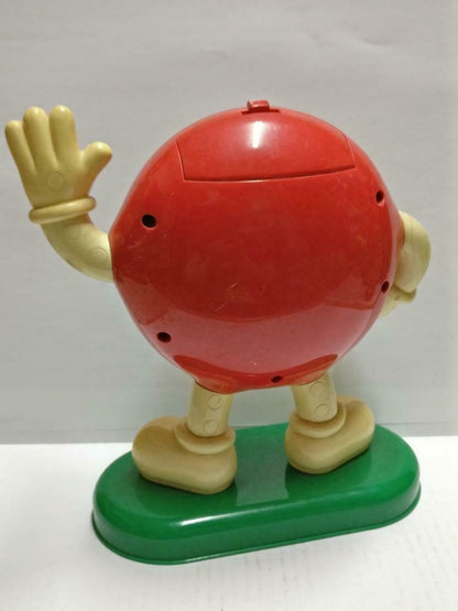 M&M's M&M Chocolate Red Waving Hand Hello Candy Dispenser No Box (A2180) *3