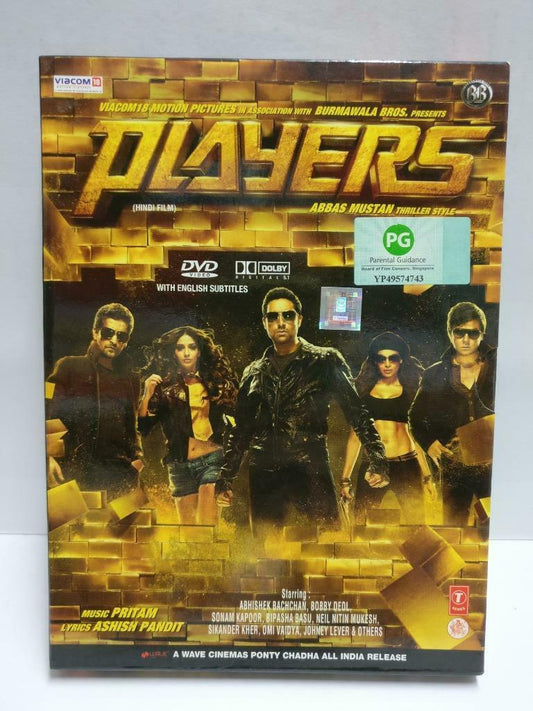 India Bollywood Hindi Thriller Movie Players Abhishek Bachchan 2012 DVD CD1022