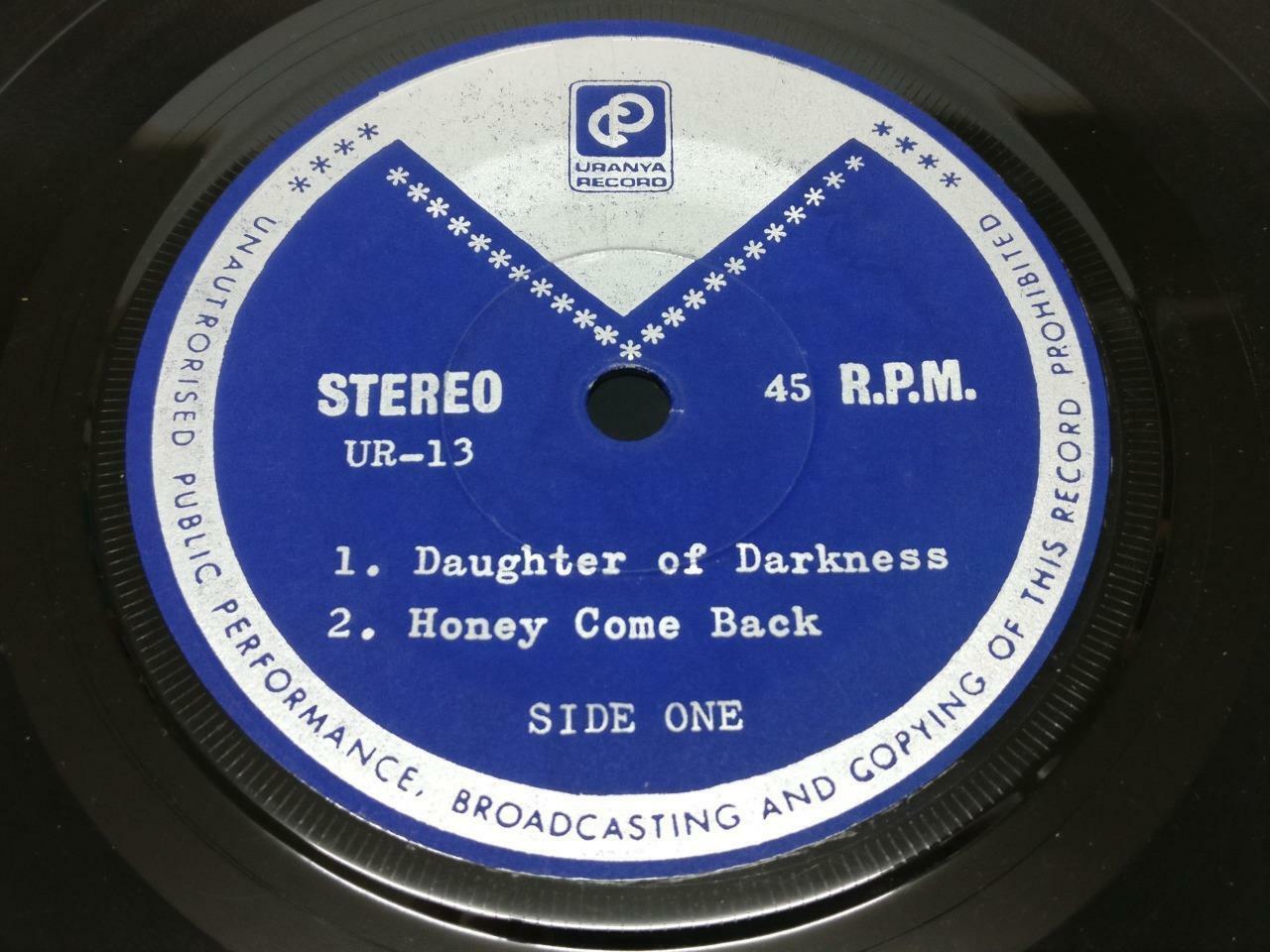 Glen Campbell Honey Come Back Rare Uranya Label Singapore 7" EP (EP084)