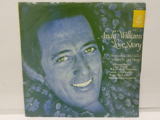 Andy Williams Elvis Presley Cliff Richard Rare Singapore 7" EP English (EP061)