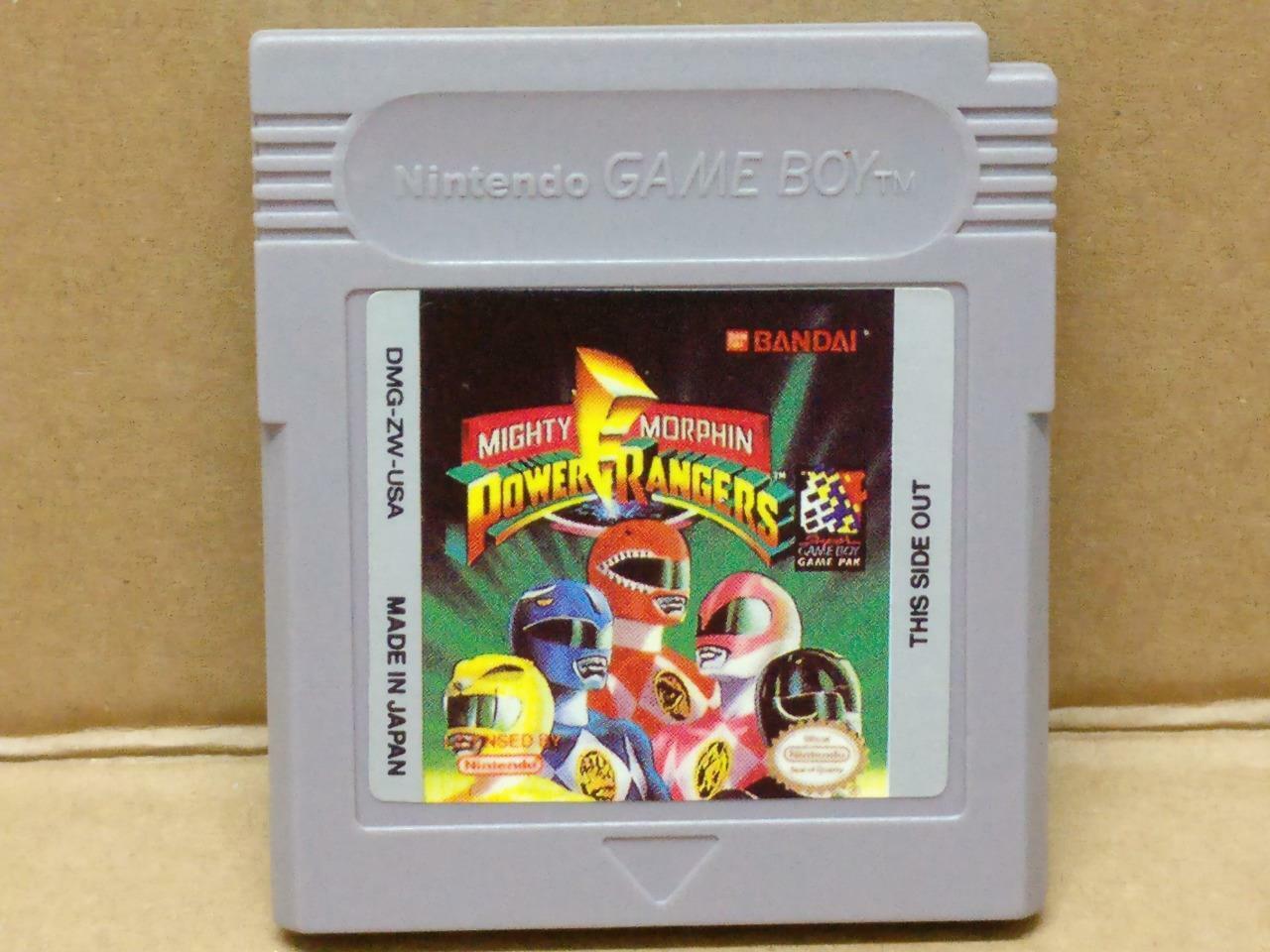 Nintendo Game Boy Bandai Power Rangers Japan Game Cartridge (A1929)