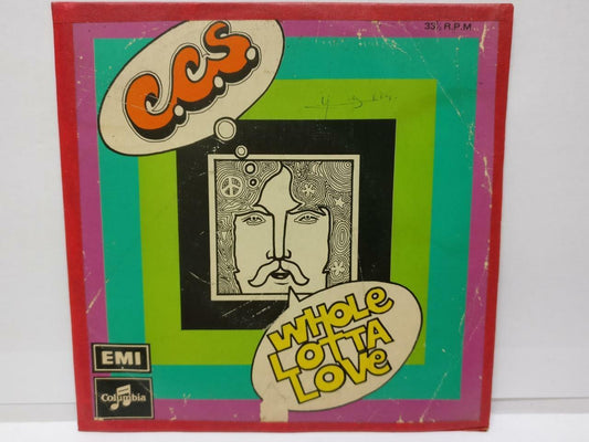 C.C.S Whole Lotta Love Columbia EMI Rare Singapore 7" EP  (EP041)
