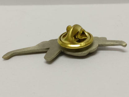 Vintage Rare SIA Singapore Airlines Aeroplane Silver Tone Metal Pin Badge A1851