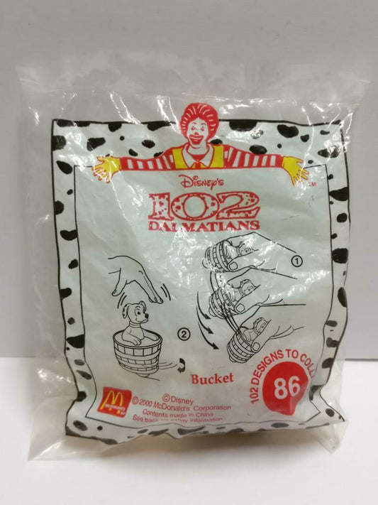 Sealed McDonald's Disney 102 Dalmatians Bucket 2000 Malaysia Toy F/S (PTY177)