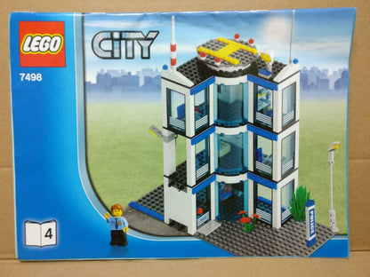 LEGO No. 7498 (4) City Manual Instructions Catalog Booklet (LG054)