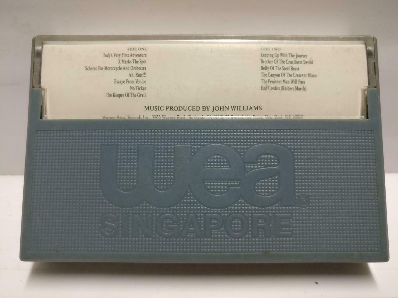 Movie OST Indiana Jones & The Last Crusade Rare Singapore English Cassette CT568