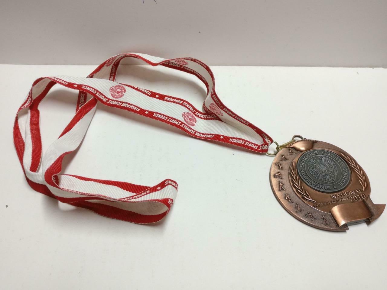 Singapore School Sports Council National Table Tennis Games 2010 Medal (C086)