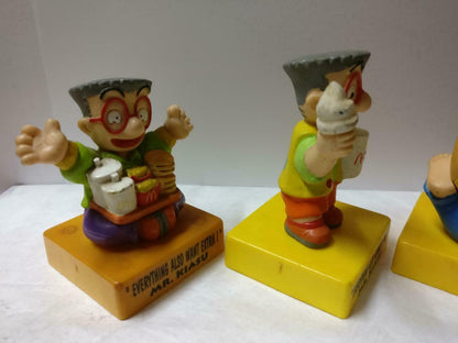 Singapore McDonalds Mr. Kiasu Burger Fries Figure Toys x7 Lot F/S (FTY015) *30