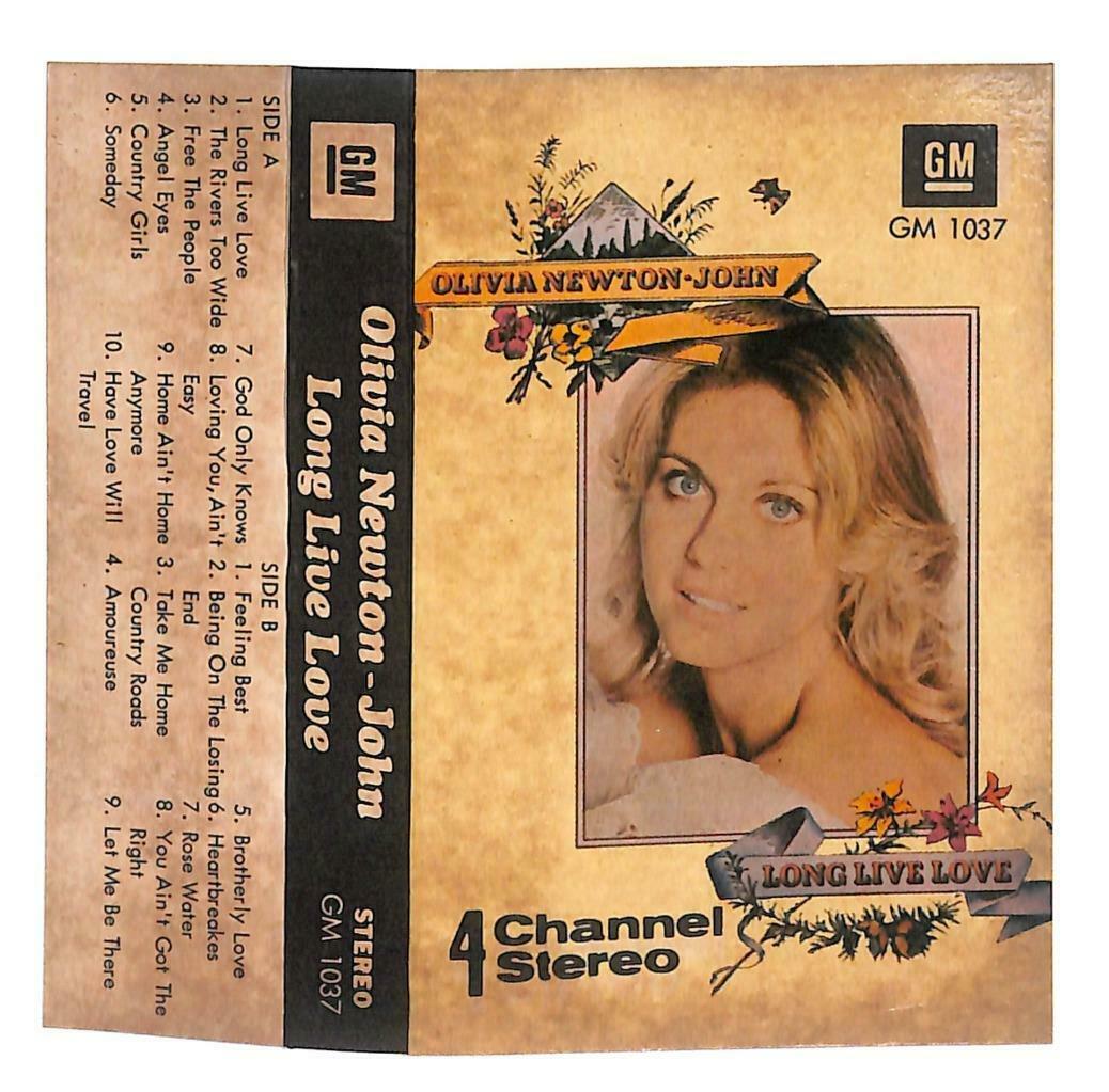 Rare Olivia Newton-John Long Live Love Someday Singapore English Cassette CT923