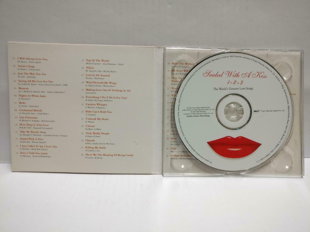 New & Unsealed Various Artists Greatest Love Songs MP3 2007 India CD (CD956)