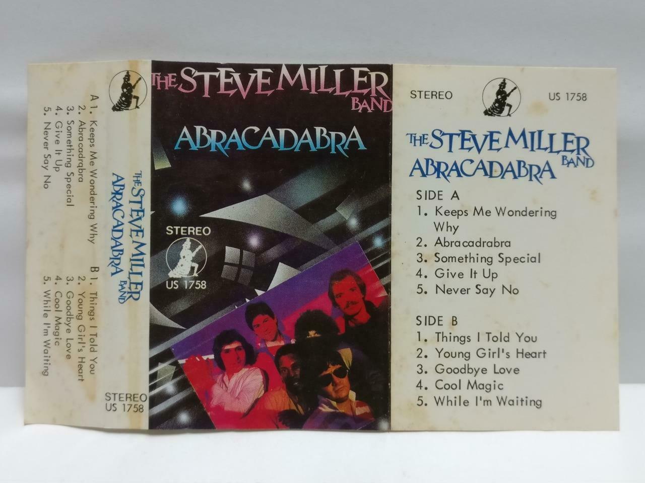 Steve Miller Band Abracadabra Mega Rare Singapore English Cassette CT480