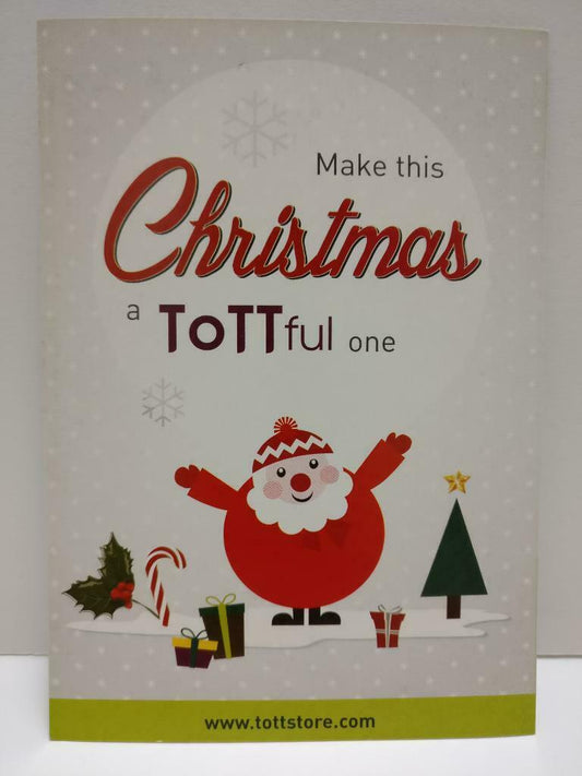 LUCKYPIGEON888 Singapore Tott Santa Claus Christmas 2013 Art Ad Postcard (E0088)