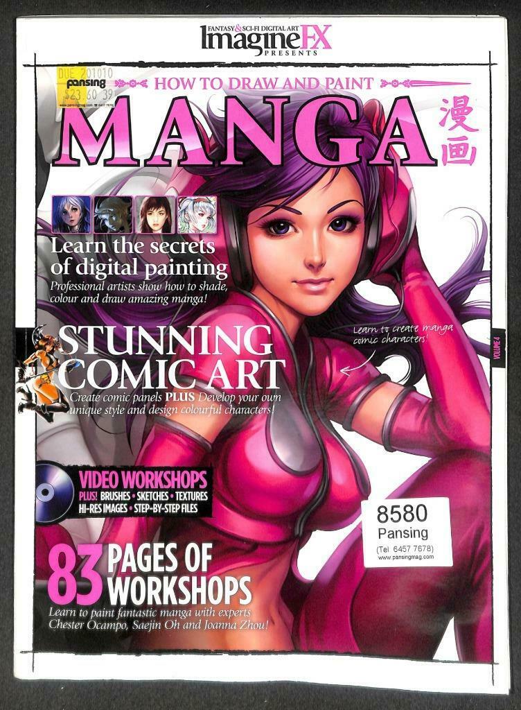 Imagine FX Manga English Magazine With CD Japanese Cartoon Art Anime Japan M084