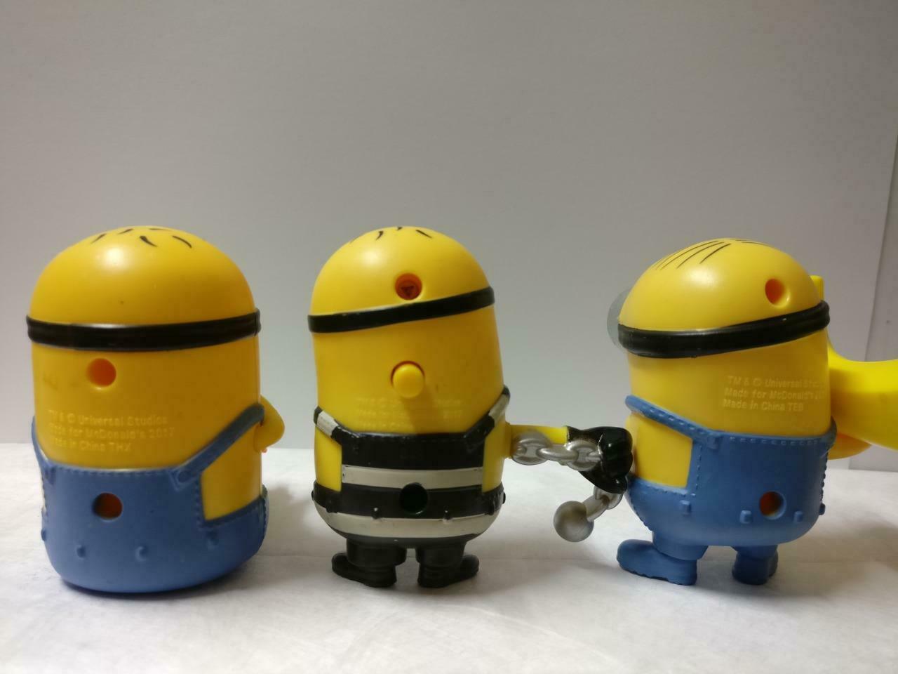 Singapore McDonald's Minions Banana Cute PVC Figure Toys x7 Lot F/S (FTY007) *G