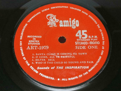 Singapore Rare The Inspiration Band Play Merry Christmas Songs EP 7" EP116