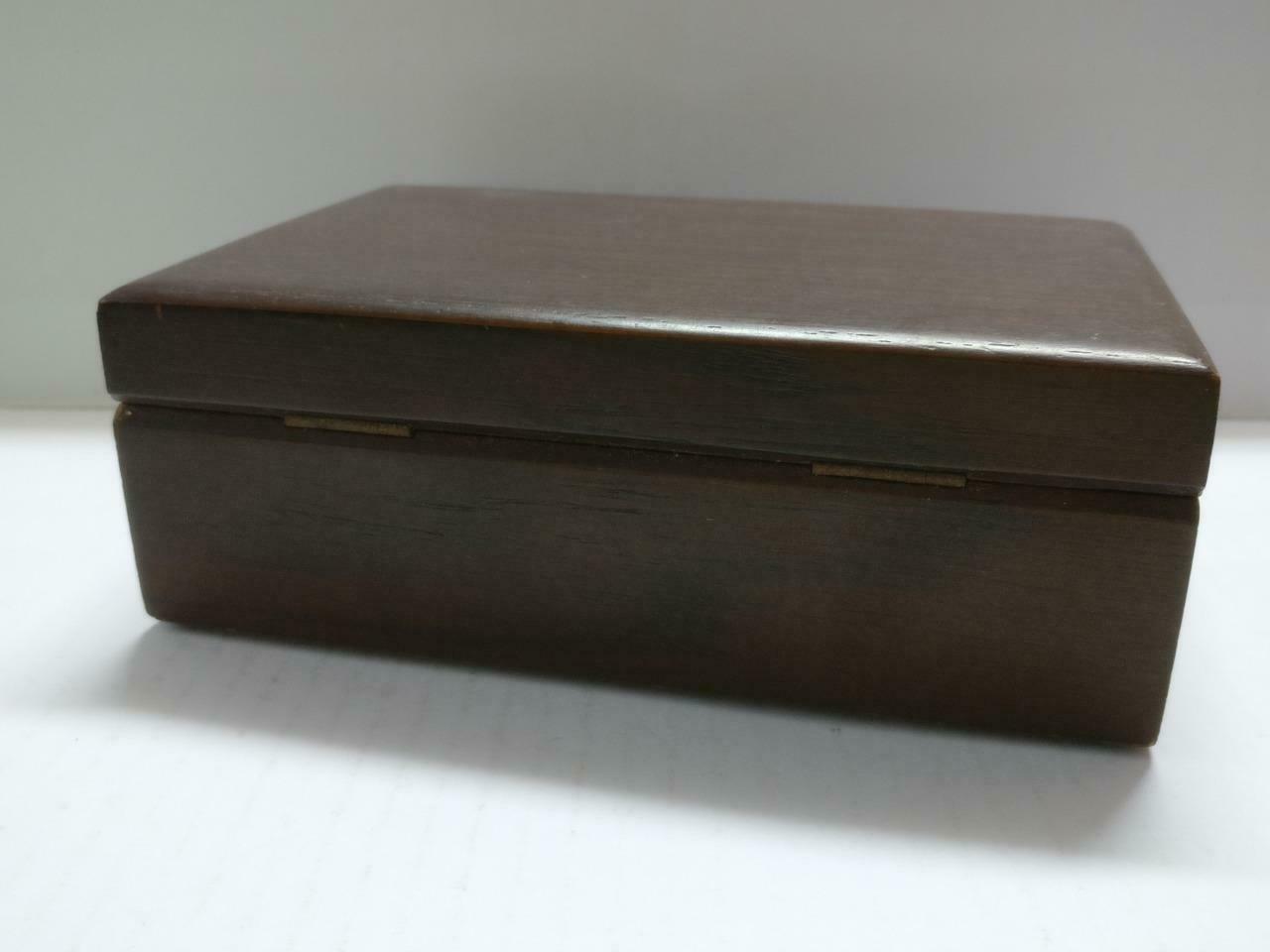 Rare Vintage Titoni Watch Wooden Empty Box Cosmo-99 (BX024)
