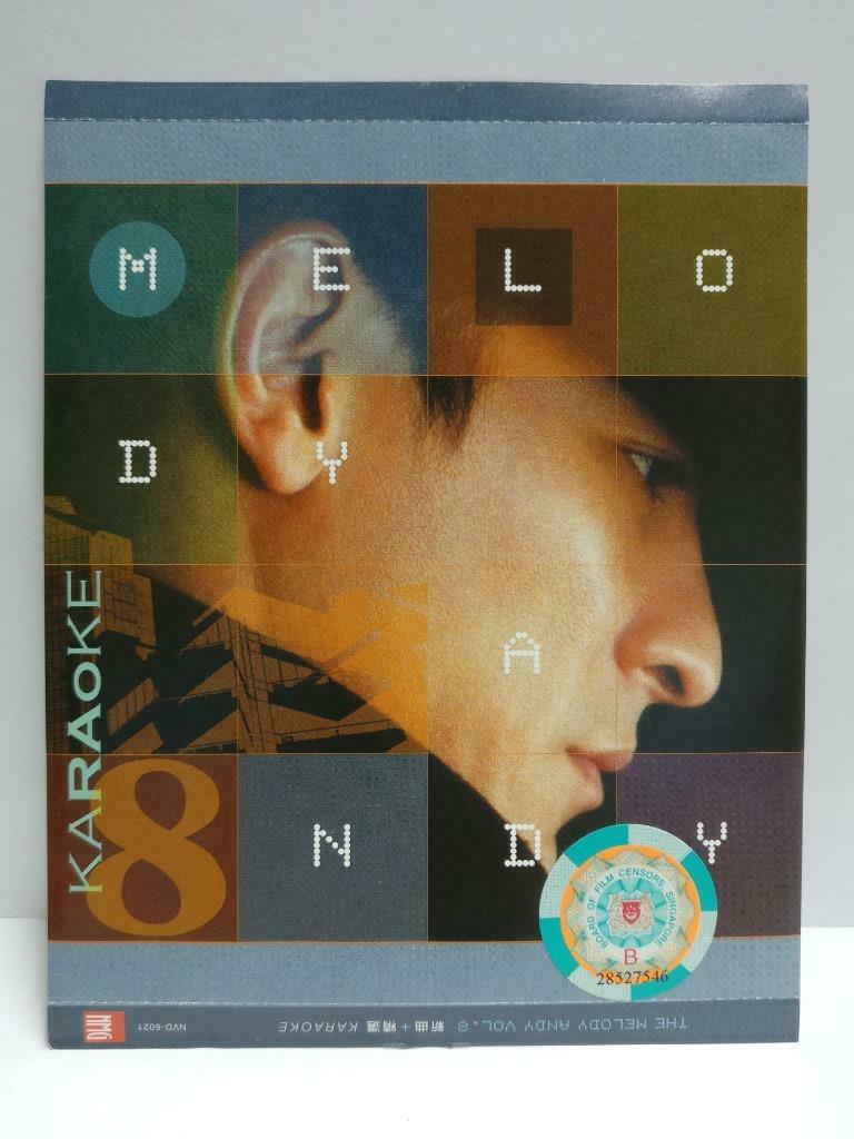 HK Andy Lau 刘德华 Melody Andy Vol.8 Karaoke Rare Asia Video CD 2x VCD (CDS072)