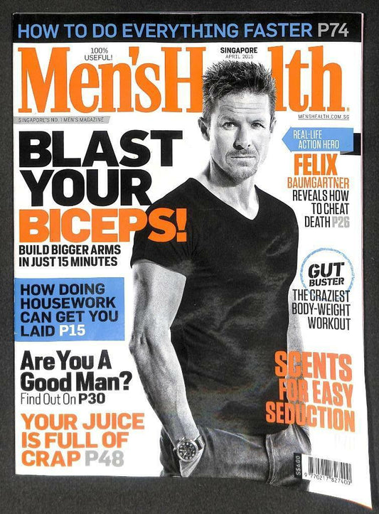 Singapore Men's Health Magazine 6 Pack Michael Phelps Felix Aaron Kwok M042