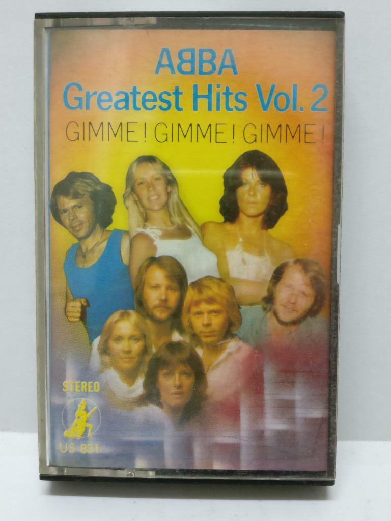 ABBA Greatest Hits Vol.2 Musicgirl Label Rare Singapore Cassette (CT261)