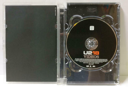U2 18 Videos Rare Singapore Censor Sticker 2006 EU DVD (CD862)