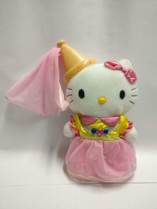McDonald's Happy Meal Hello Kitty Queen 10" 2001 Plush Soft Toy F/S (PTY080)