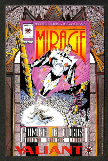 Valiant Image Death Mate October Animation Cartoon Comic Book (A1761)