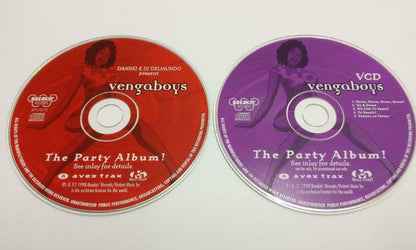 Vengaboys The Party Album Disco Dance Rare Singapore CD + Video VCD (CDS062)