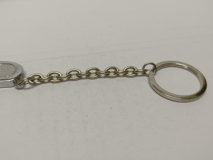 LP888 Vintage Mini Foot Footprint Silver Tone Metal Case Keychain Keyring F/S (B724)