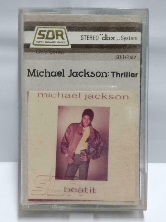 Michael Jackson Thriller Beat It Mega Rare Singapore SDR English Cassette CT504